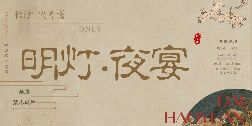 长沙明灯夜宴代号鸢ONLY