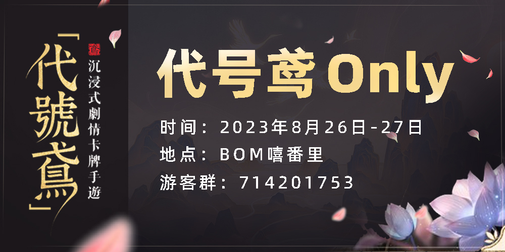 2023北京代号鸢ONLY